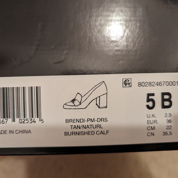 Lauren Ralph Lauren Size 5B Tan Leather Pumps - Picture 8 of 8